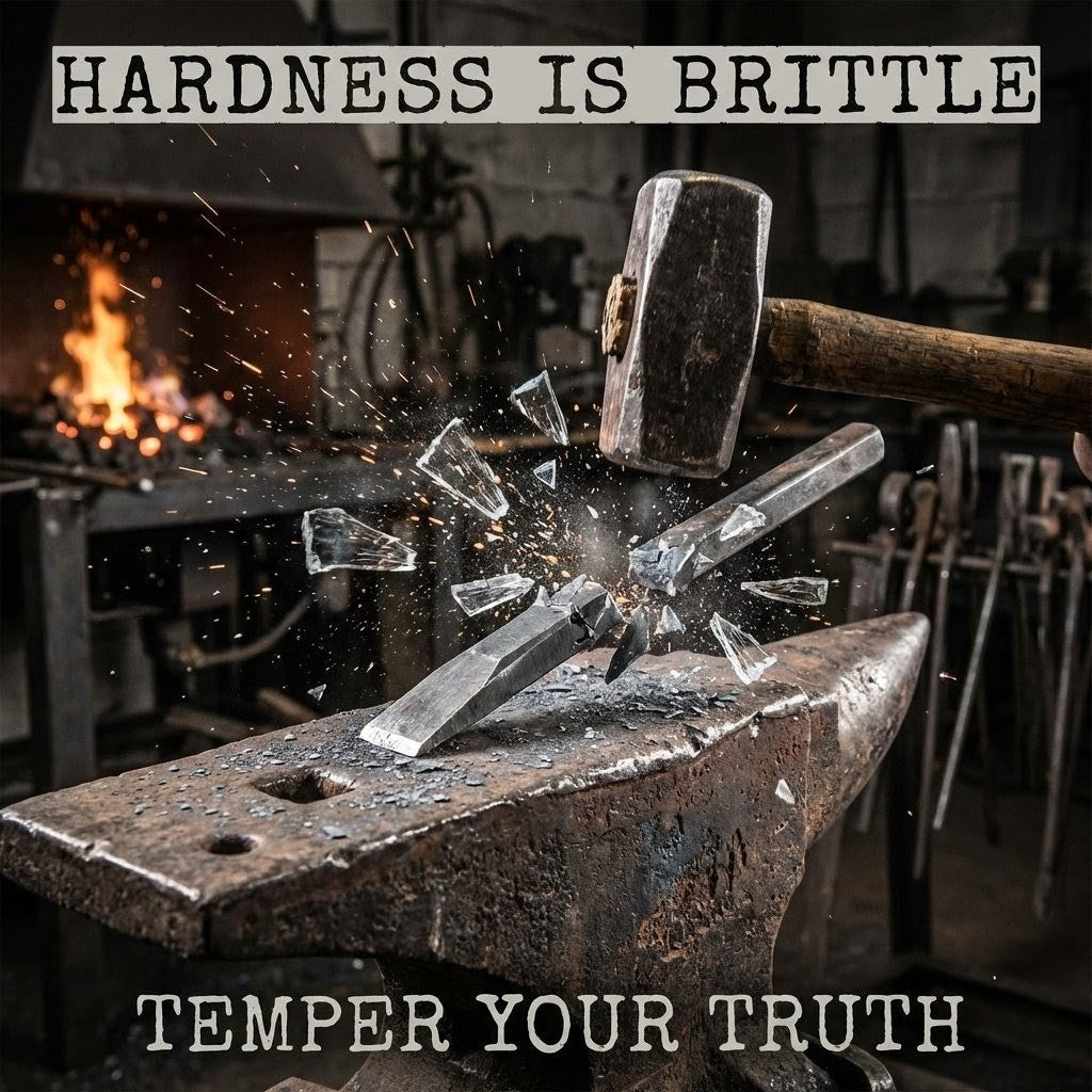 Hardness Is Brittle