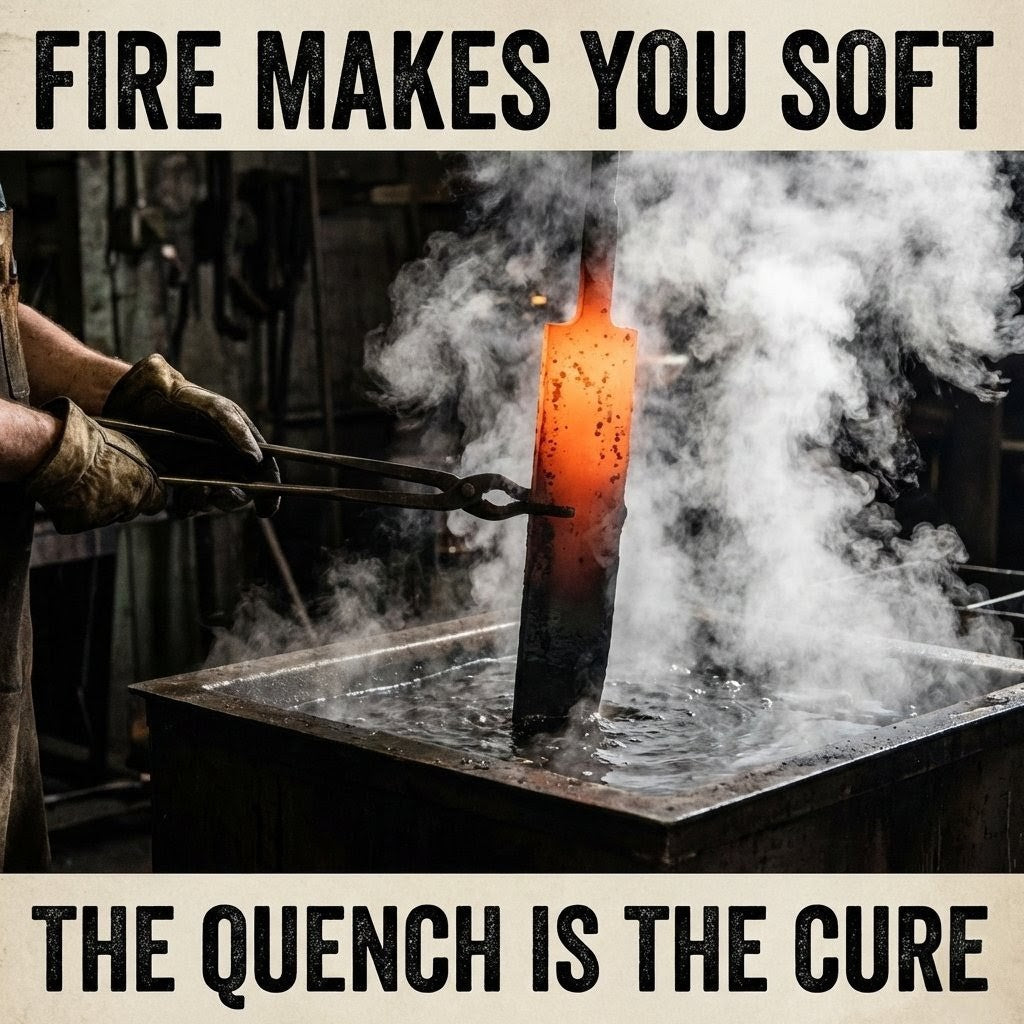 Fire Makes You Soft