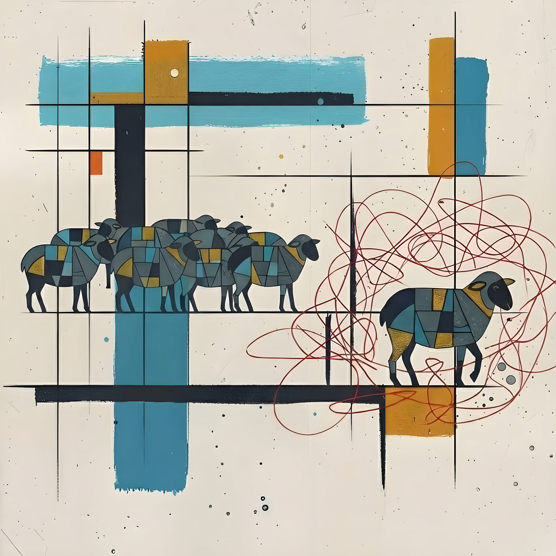 The Parable of the Wandering Sheep (Matthew 18:12-14)