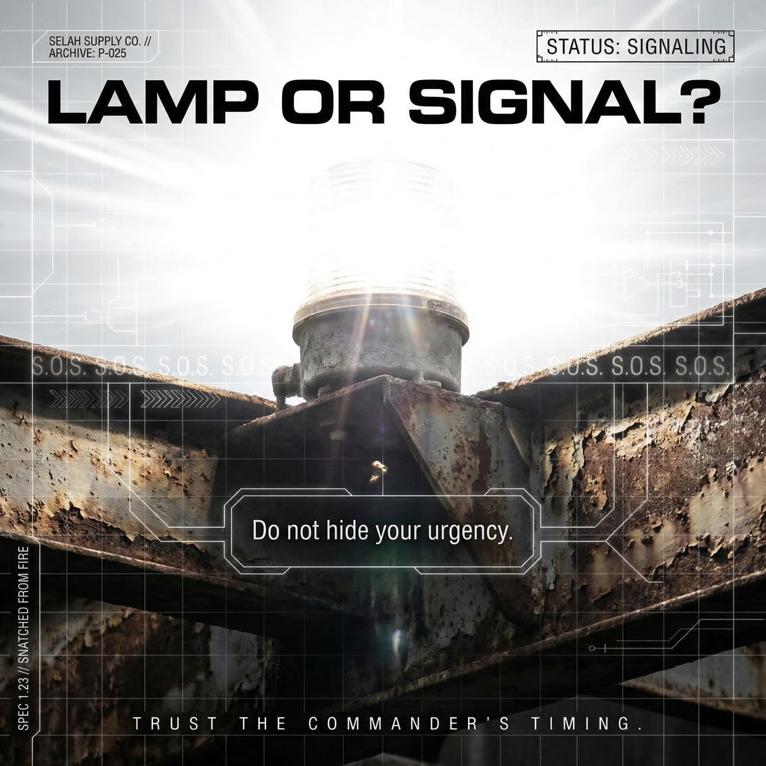 Protocol: 025 // THE SIGNAL URGENCY