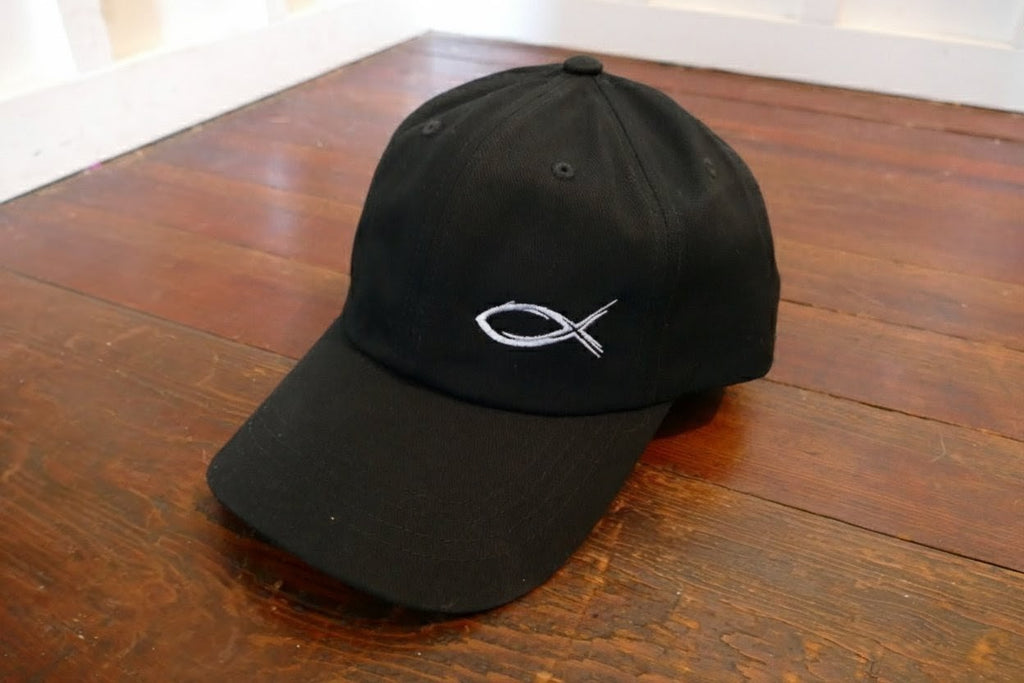 "Jesus Fish" Embroidered Hat - Selah Supply Co.