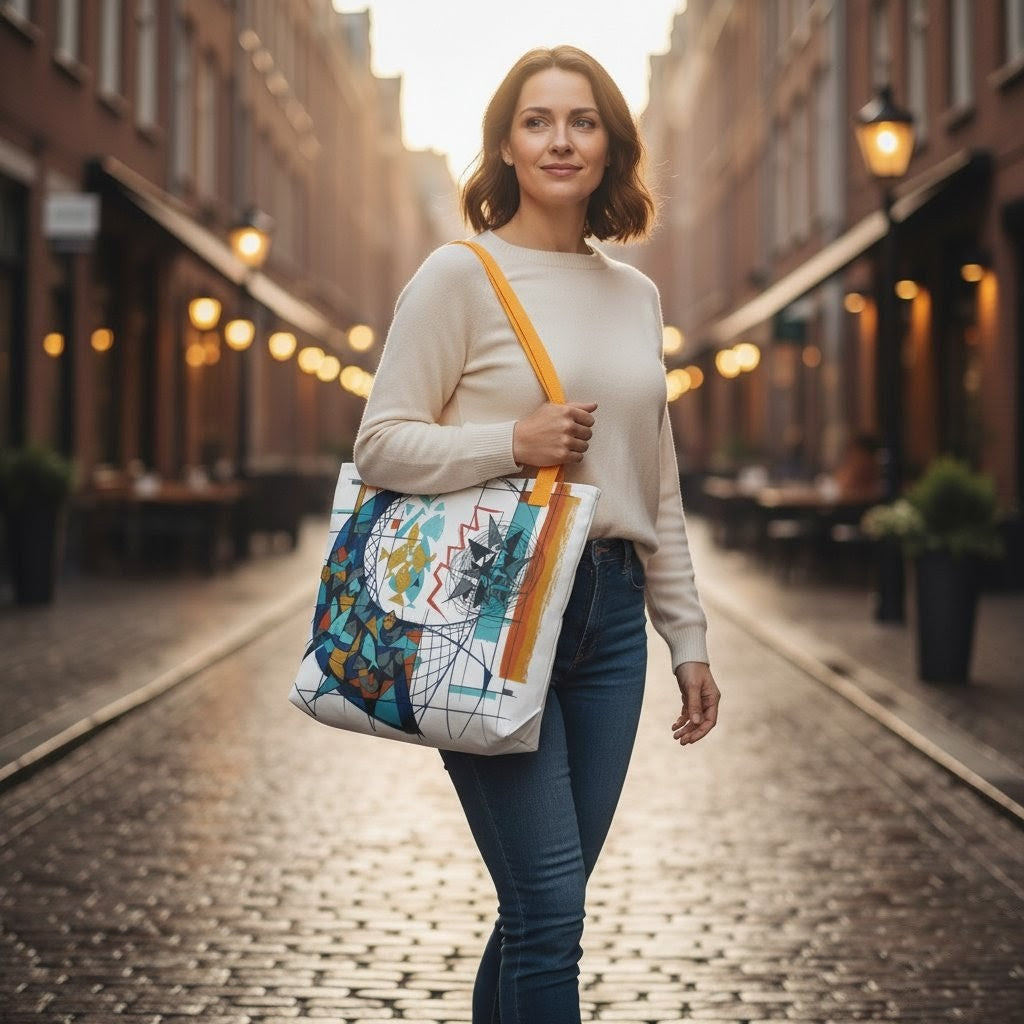 Parable of the Net Tote bag