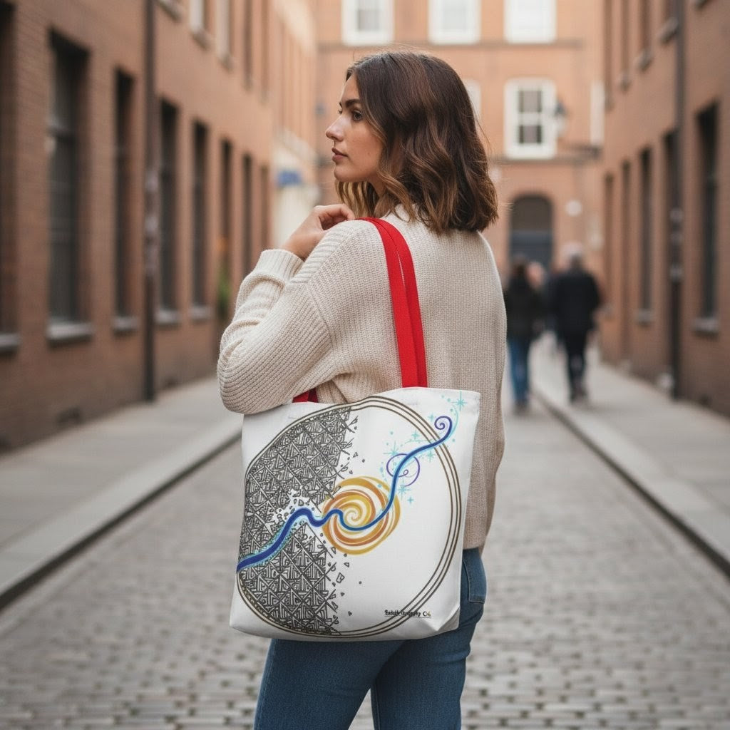 Romans 12:2 Tote bag