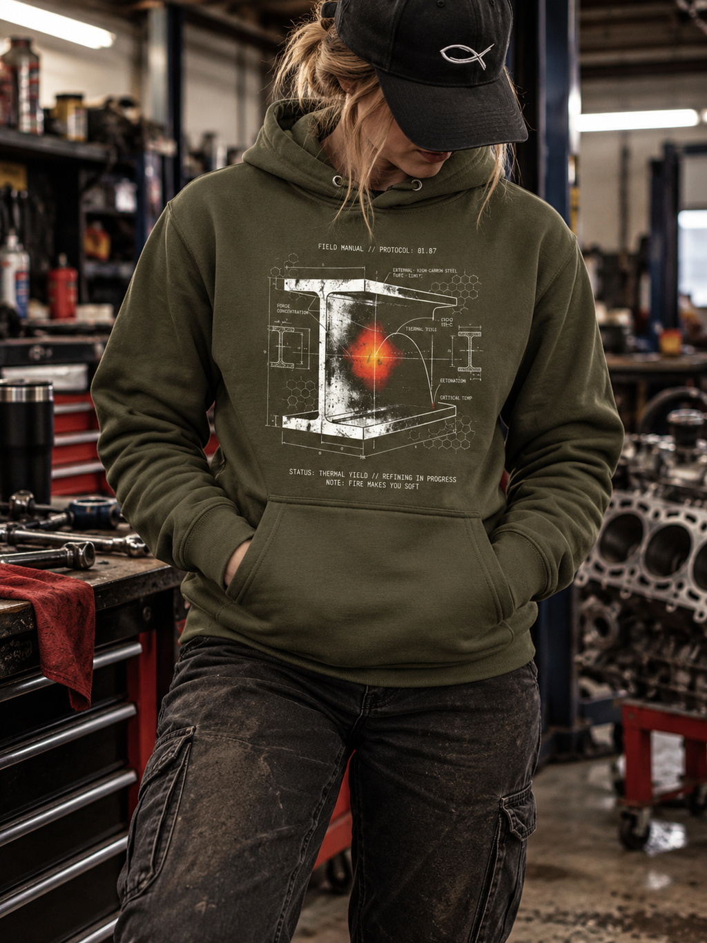 Component: Yield // Spec 01.07 // Hoodie