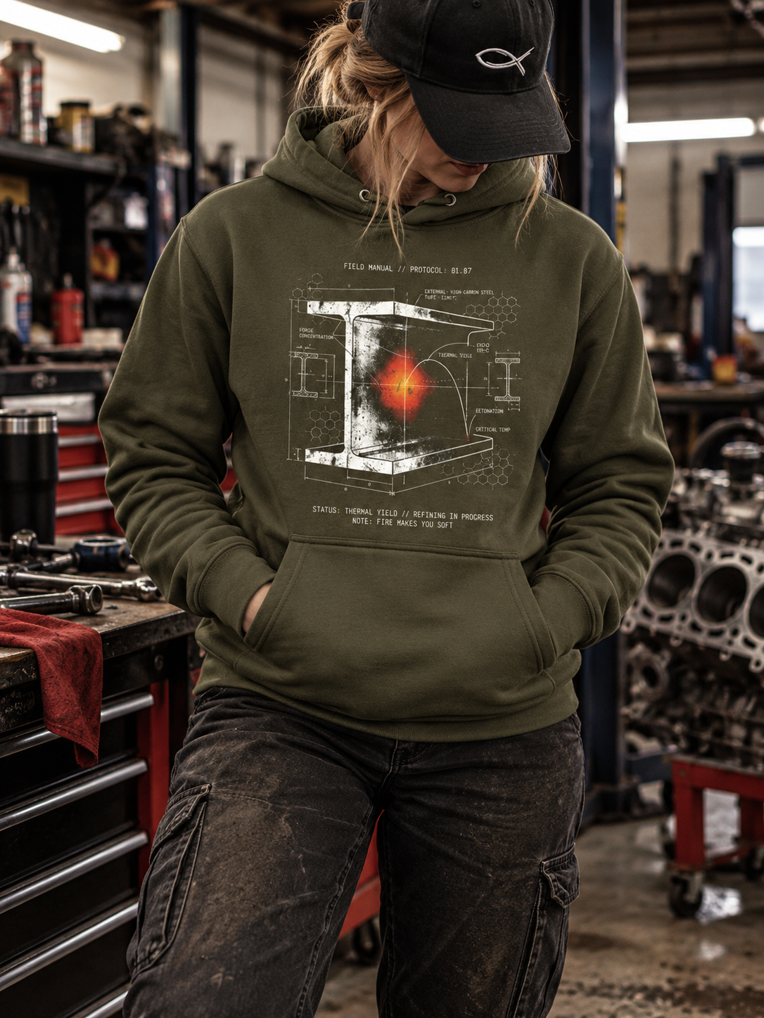 Component: Yield // Spec 01.07 // Hoodie