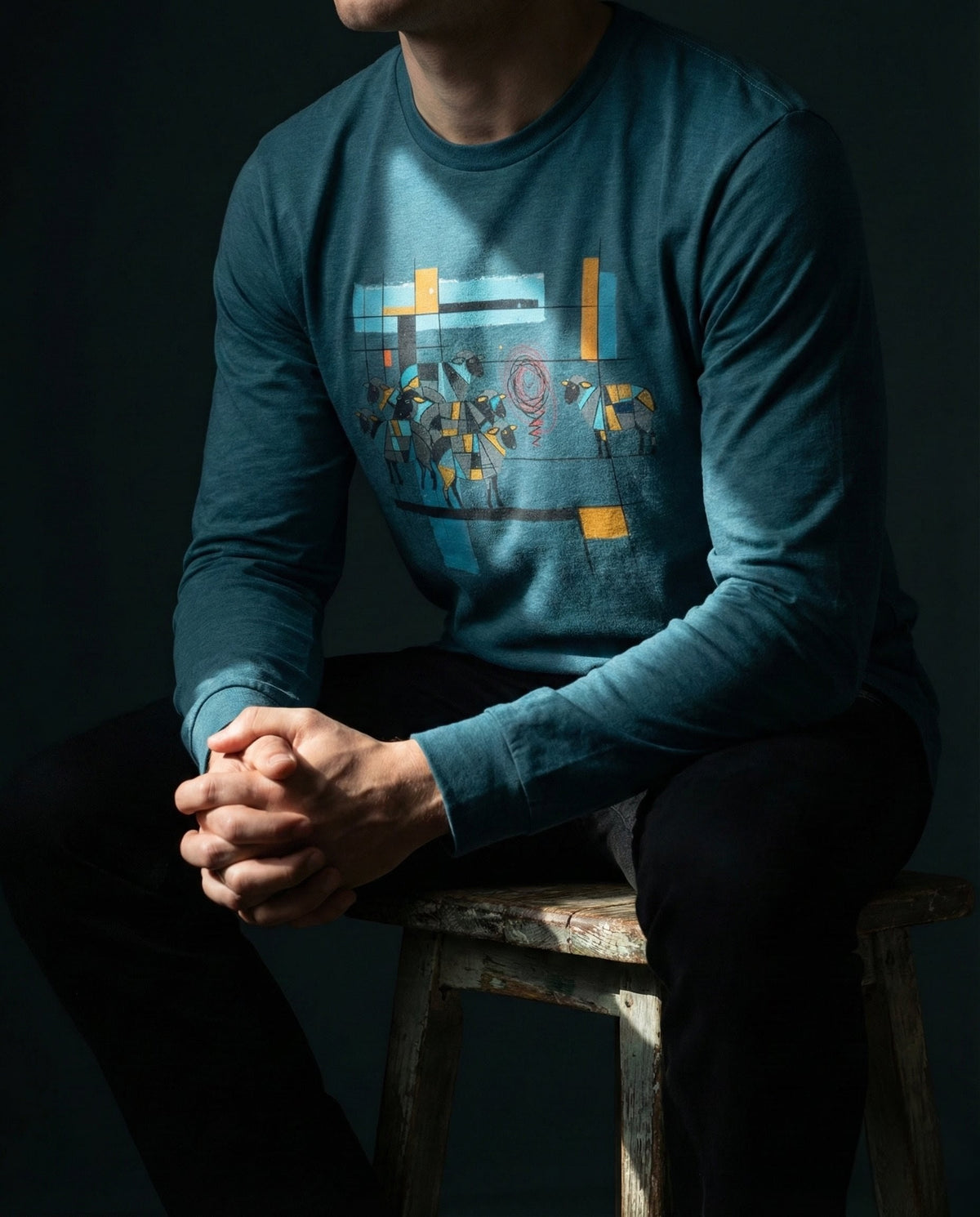 One Percent Merch The One Percent Long Sleeve Tee – Selah Supply Co.
